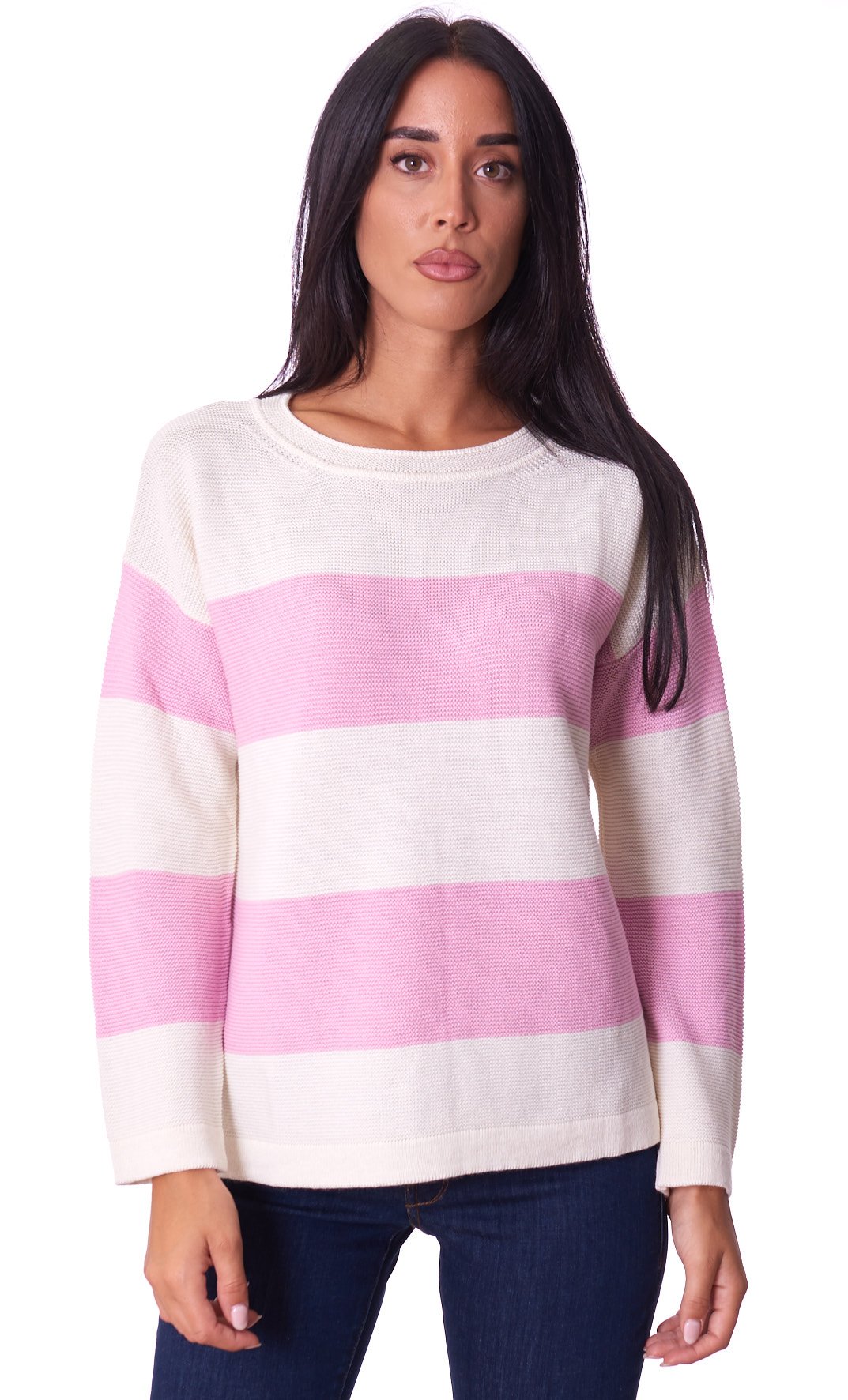 Women S Maria Bellentani Maxi Stripe Sweater RUGBY