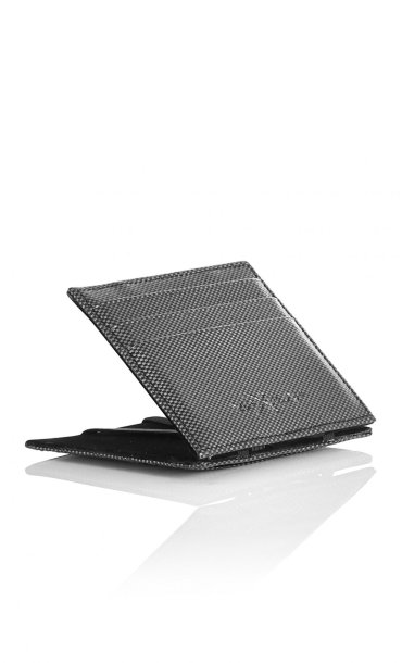 CARBON LEATHER CARD WALLET