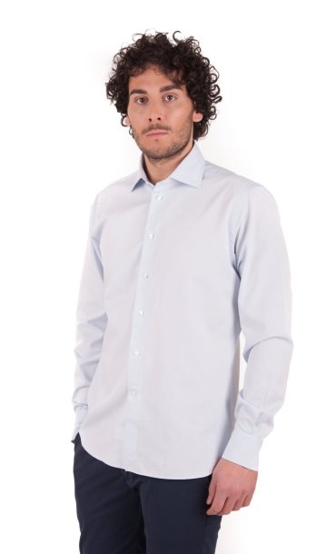 CAMICIA MICROFANTASIA PITT SLIM FIT