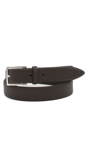 TEXTURED LEATHERT BELT