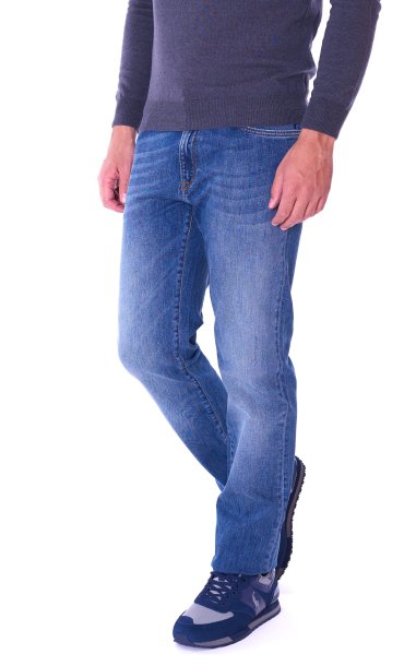 JEANS 380 ICON STRETCH STONE WASHED