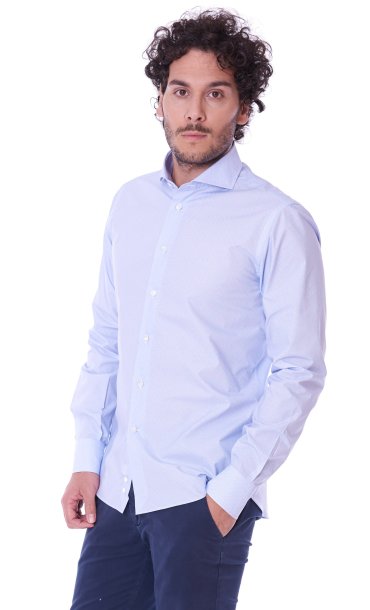 BRANCACCIO PRINTED SHIRT SLIM FIT