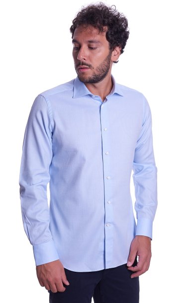 CAMICIA BRANCACCIO MICROFANTASIA SLIM FIT