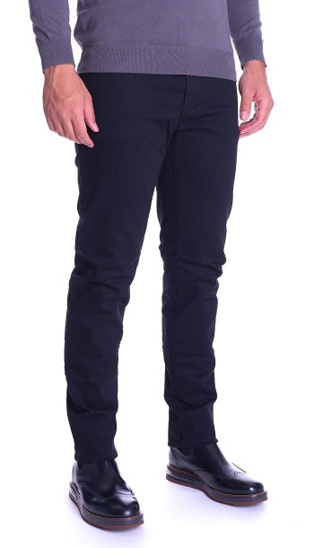 JEANS 370 CLOSE TRUSSARDI JEANS STRETCH BLACK DENIM