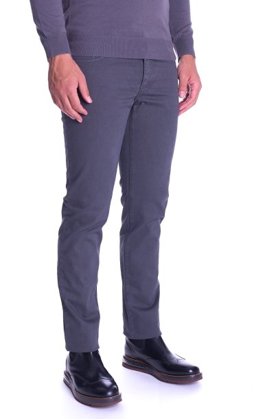 PANTS 370 CLOSE TRUSSARDI JEANS PIQUET STRETCH