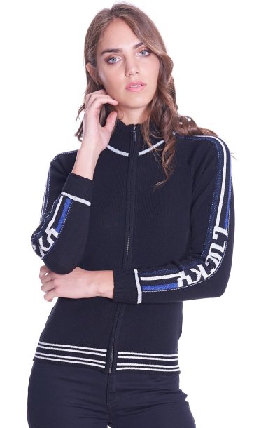 LUCKYLU ZIP SWEATER