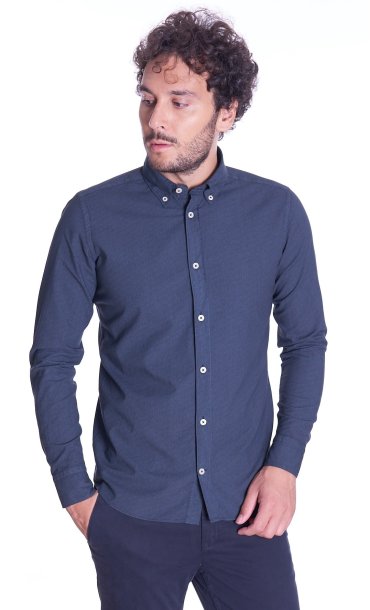 BUTTON DOWN SHIRT MASTRICAMICIAI SLIM FIT