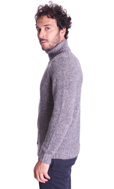 Woven turtleneck on sale