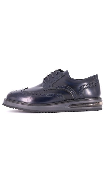 AIR BROUGE LEATHER SHOES BARLEYCORN BLUE
