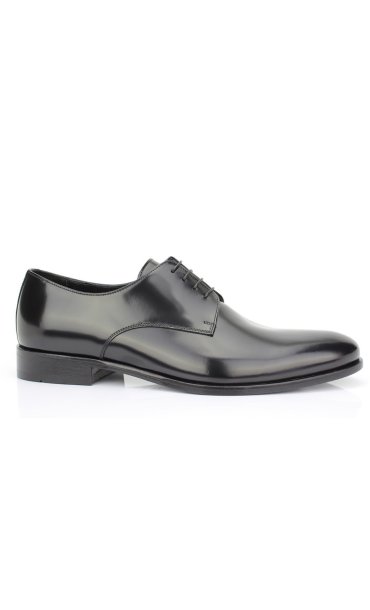 DERBY LEATHER ROSSI SHOES
