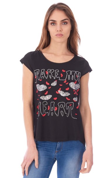 T-SHIRT LUCKYLU TAKE MY HEART