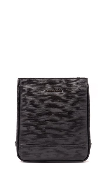 FLAT BAG TRUSSARDI JEANS CORTINA BLACK