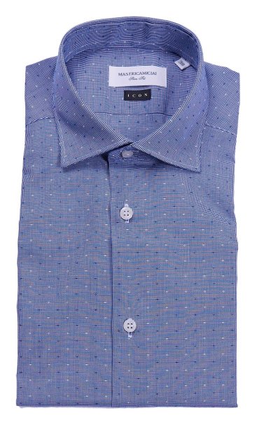 EMBROIDERED SHIRT MASTRICAMICIAI SLIM FIT