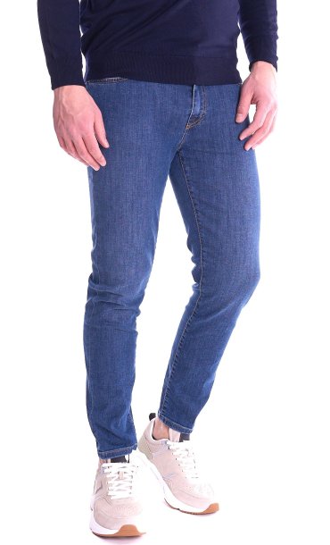 JEANS TELERIA ZED MARK LEGGERO BLU