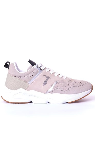 RUNNING SNEAKER TRUSSARDI WITH LOGO GREY