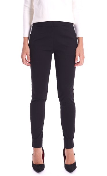 PANTALONE TWINSET NEW YORK IN PUNTO MILANO NERO