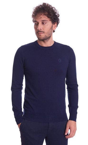 MAGLIA TRUSSARDI GIROCOLLO