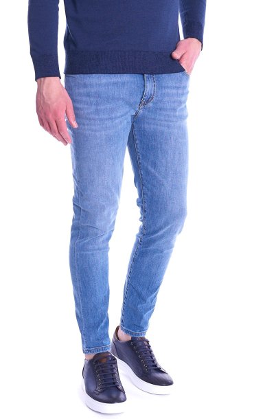 JEANS TELERIA ZED MARK LEGGERO BLU CHIARO