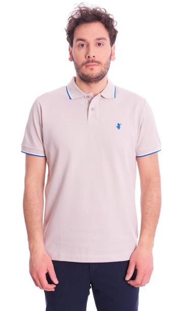 POLO SAVE THE DUCK SLIM FIT WITH LOGO RICHARD