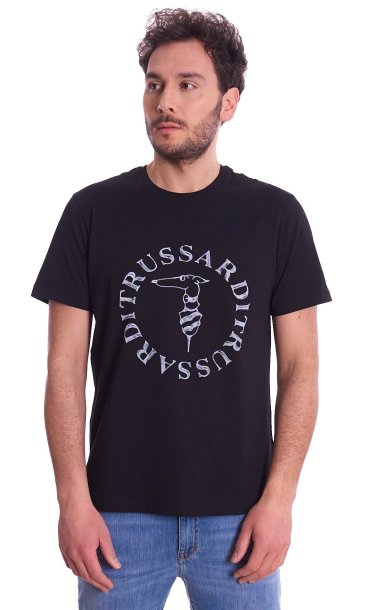 TRUSSARDI PRINTED T-SHIRT