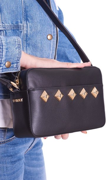TWINSET SHOULDER BAG WITH STUDS