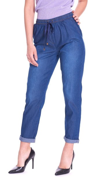 LUCKYLU DENIM JOGGER PANTS