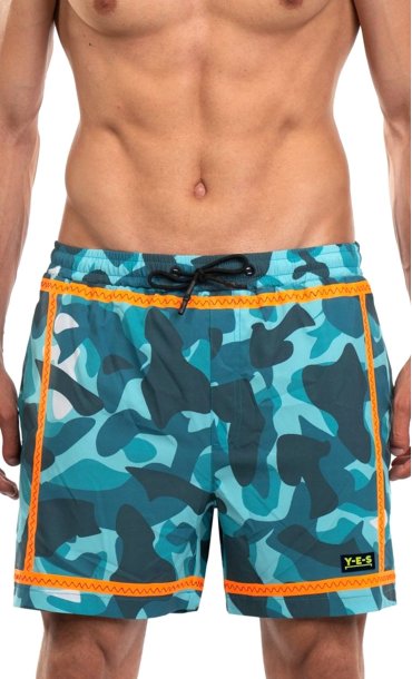 CAMOUFLAGE SWIMSUIT WATER-REPELLENT YES Y575