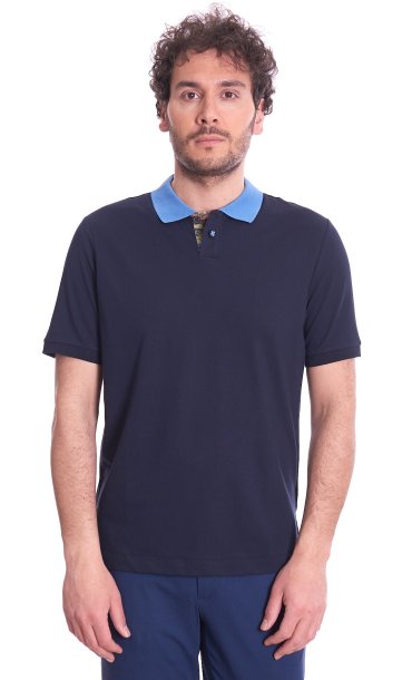 LIGHT PIQUET POLO HERITAGE WITH CONTRAST NECK