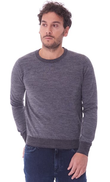 ROUNDNECK WOOL BLENDED SWEATER TRUSSARDI