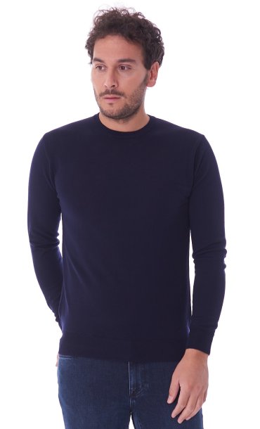 ROUNDNECK SWEATER PRIVATI FIRENZE EXTRAFINE MERINO WOOL