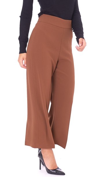 LUCKYLU WIDE CROPPED PANTS
