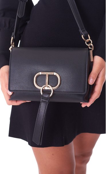 TWINSET, Black Women's Cross-body Bags