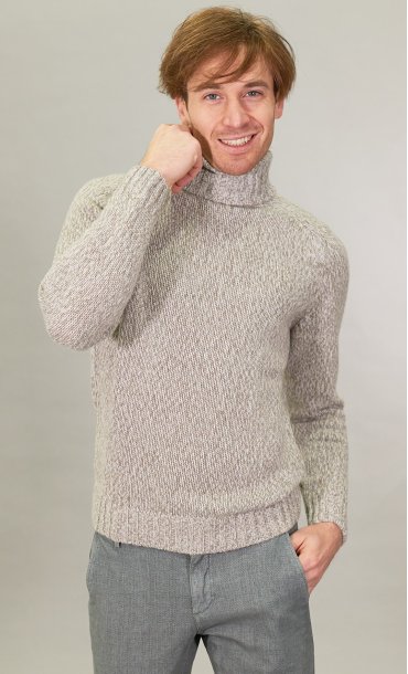 TURTLENECK MOULINÈ SWEATER PRIVATI FIRENZE GREY