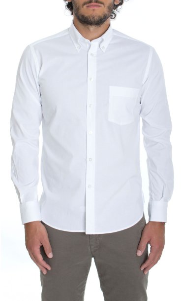 SHIRT COTTON STRETCH CLOSE FIT BUTTON DOWN