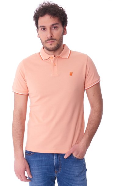 POLO SAVE THE DUCK SLIM FIT CON PROFILI A CONTRASTO RICHARD