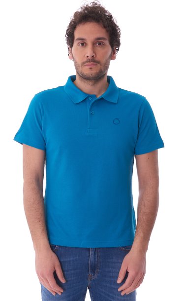 POLO TRUSSARDI WITH EMBROIDERED LOGO