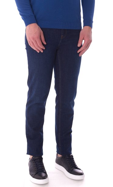 370 CLOSE TRUSSARDI STRETCH WASHED DENIM