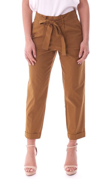 MARIA BELLENTANI PANTS WITH ELASTIC WAIST