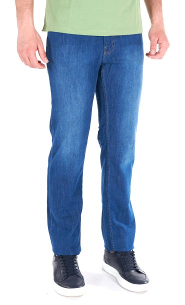 TRUSSARDI SUPER LIGHT WASHED JEANS 380 ICON
