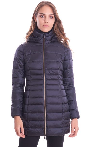 SAVE THE DUCK LONG DOWN JACKET WITH HOOD REESE