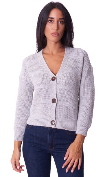 CARDIGAN MARIA BELLENTANI MANICA LUNGA