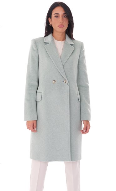 TWINSET DOUBLE BREASTED LONG COAT