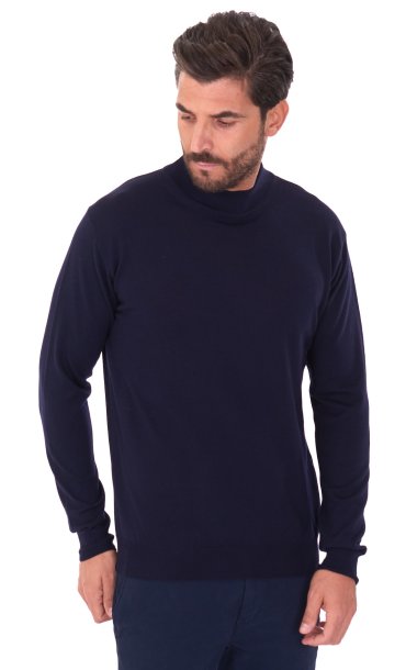 TURTLENECK SWEATER PRIVATI FIRENZE PURE EXTRAFINE MERINO WOOL