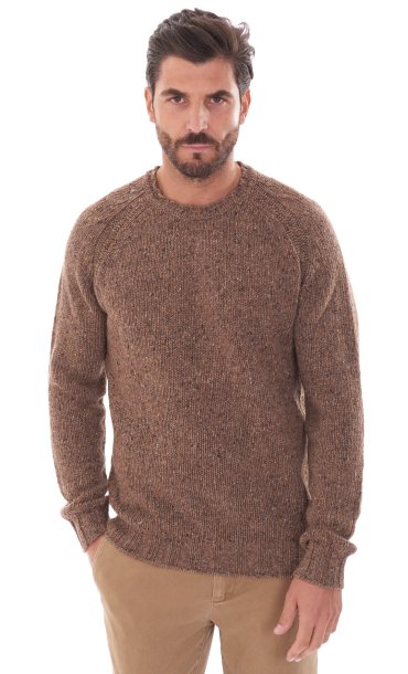 PRIVATI PIRENZE ROUNDNECK MOULINÈ SWEATER