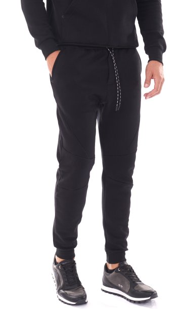 PANTALONE IN FELPA PMDS NERO