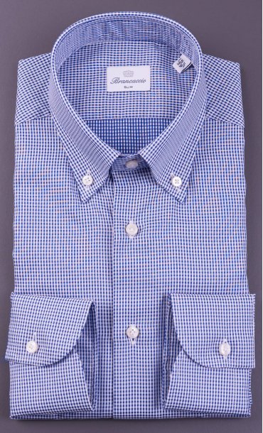 CHECKED SHIRT BRANCACCIO BUTTON DOWN