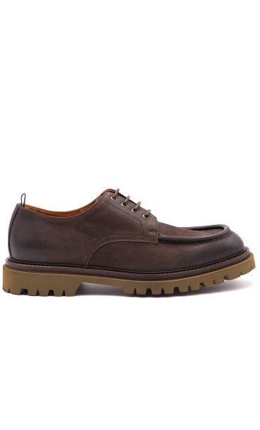 ROSSI SMOOTH LEATHER LACE-UP SHOES