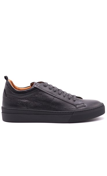 HAMMERED LEATHER SNEAKER ROSSI