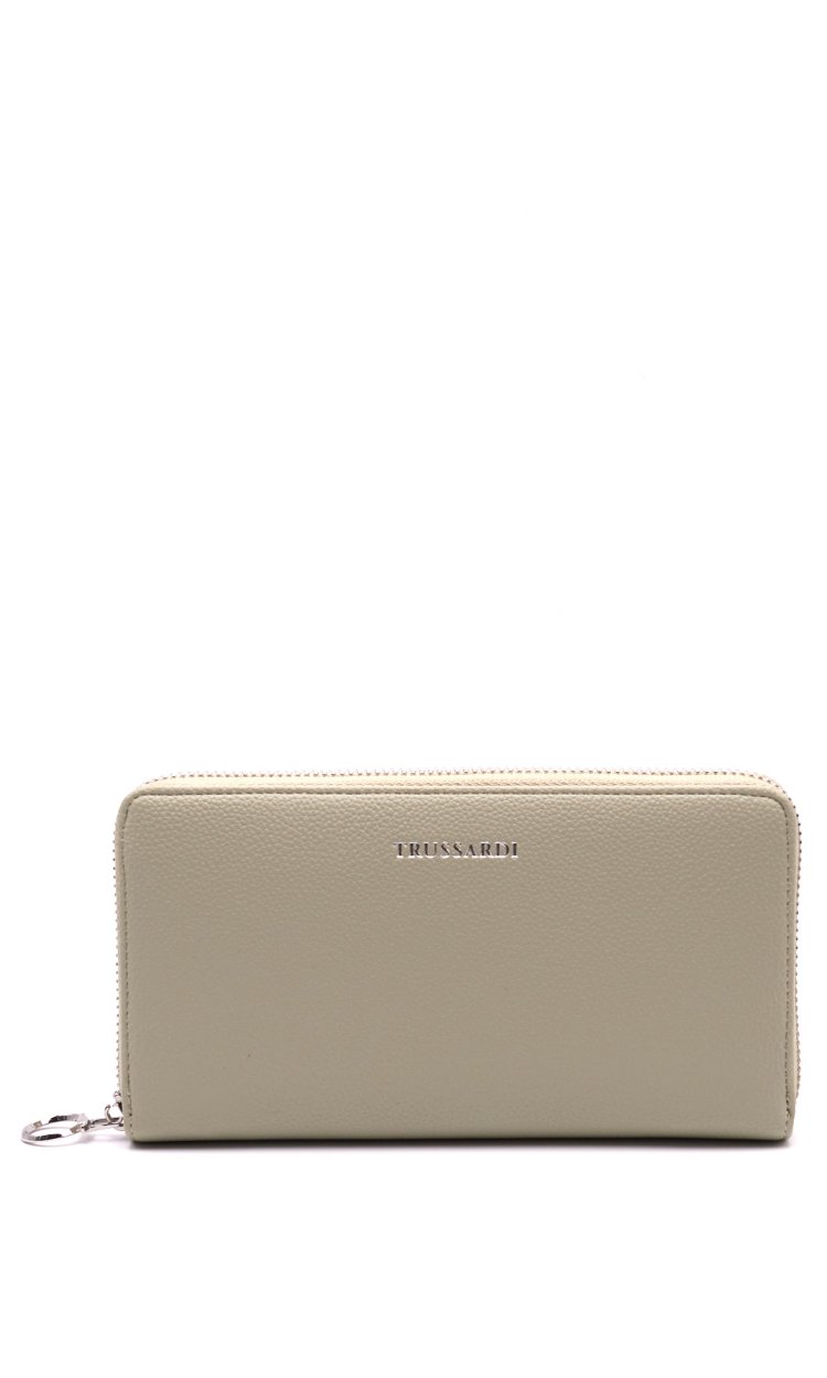 TRUSSARDI ZIP AROUND NEW IRIS WALLET