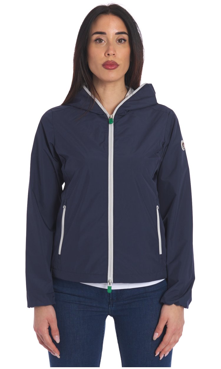 SAVE THE DUCK WOMEN LIGHT JACKET WITH HOOD STELLA